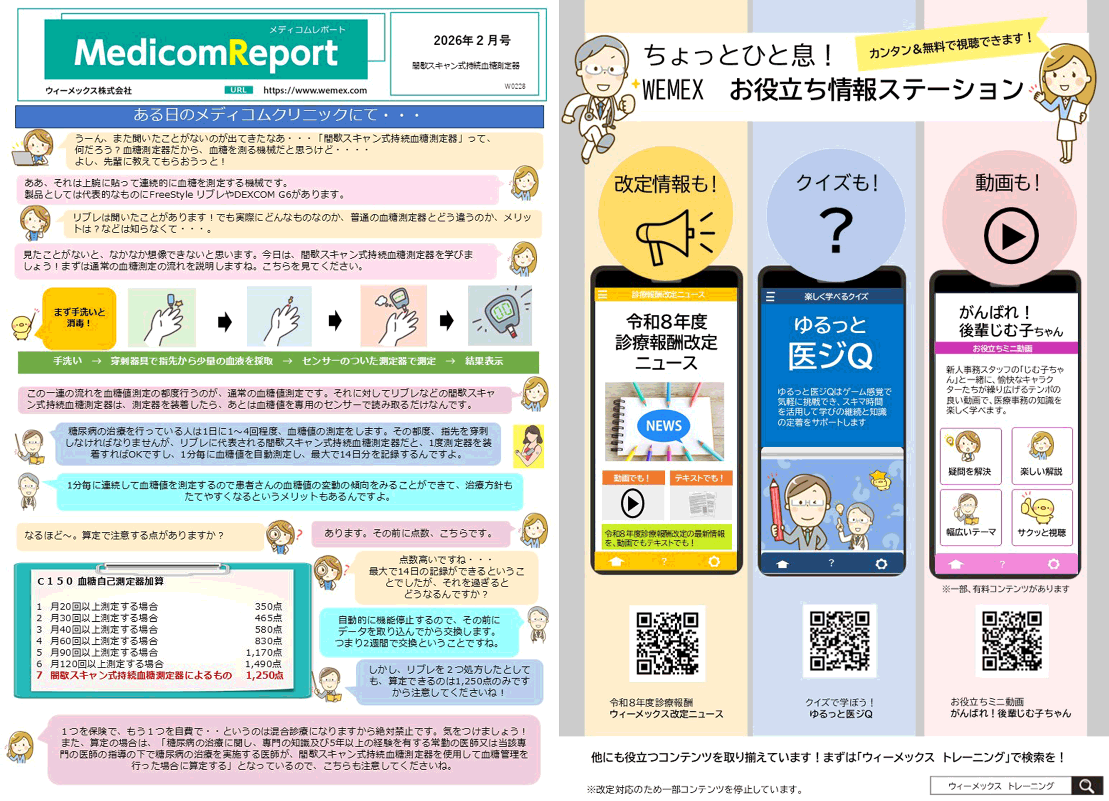 間歇スキャン式持続血糖測定器