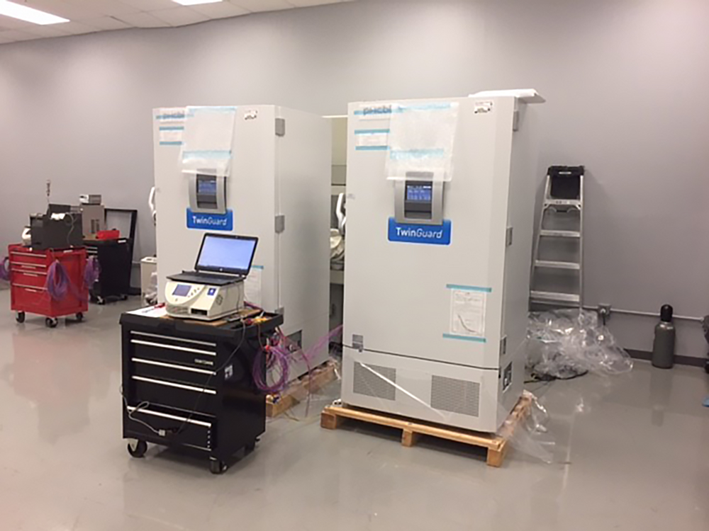TwinGuard ultra-low temperature freezers validation
